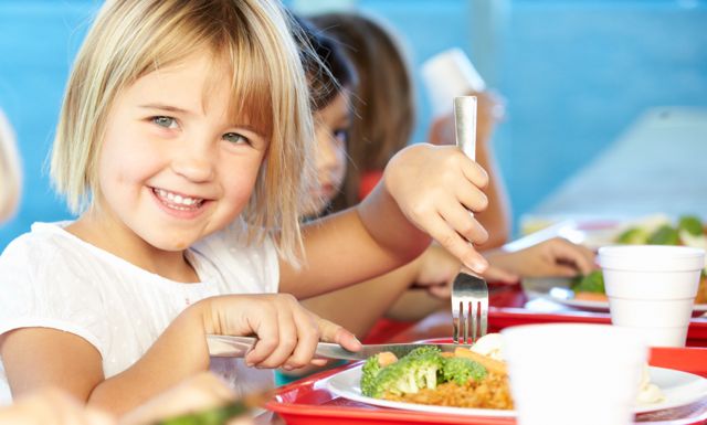 child eating
